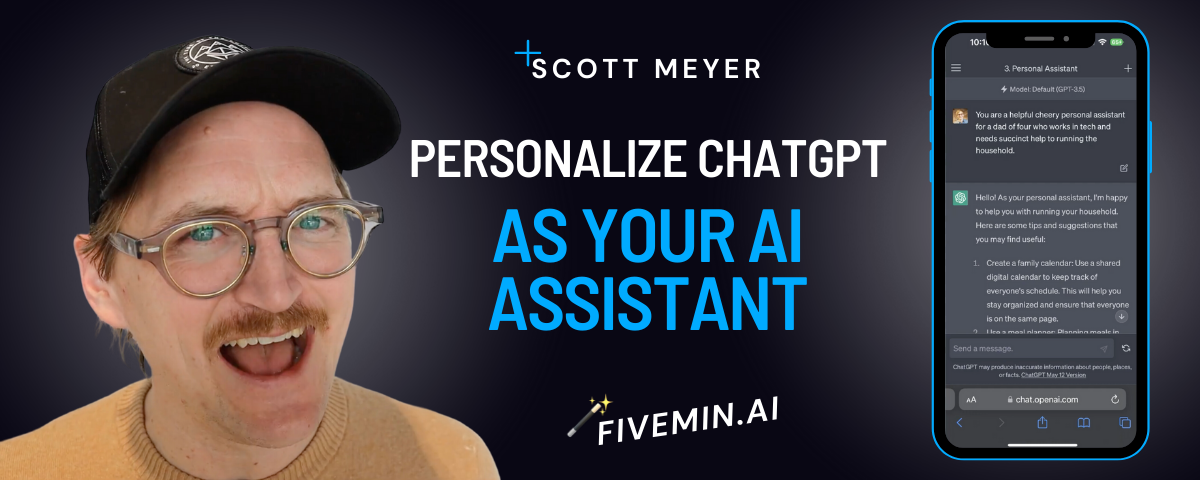 Personalize ChatGPT as Your AI Assistant